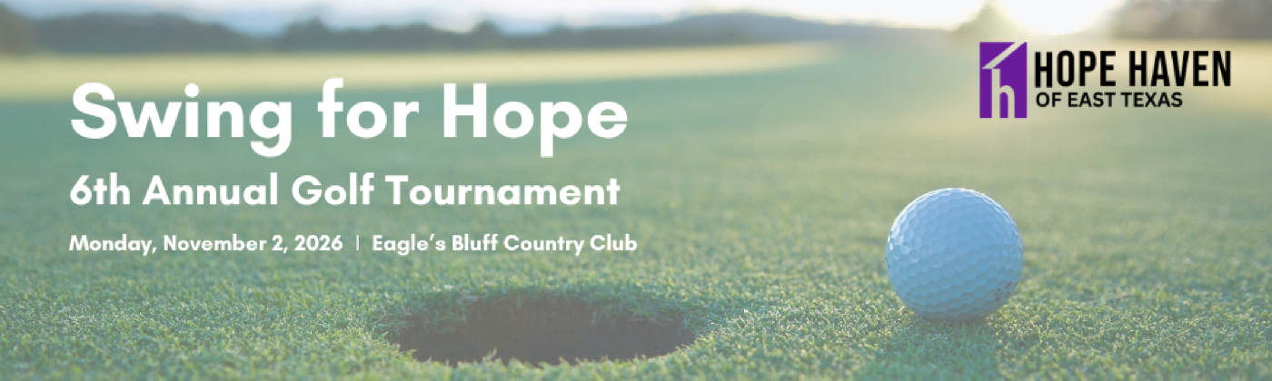 Swing for Hope — 6th Annual Golf Tournament, Monday, November 2, 2026, Eagle’s Bluff Country Club